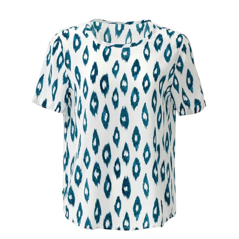 Equipment Silk Riley Top in Neko Ikat - SP